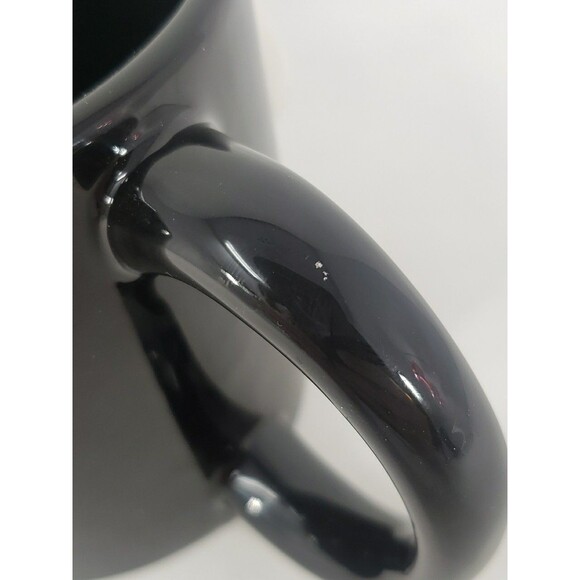 Ghost Face Coffee Mug Black White ICON of Halloween Bioworld 16 oz Scary Spooky - Picture 13 of 13